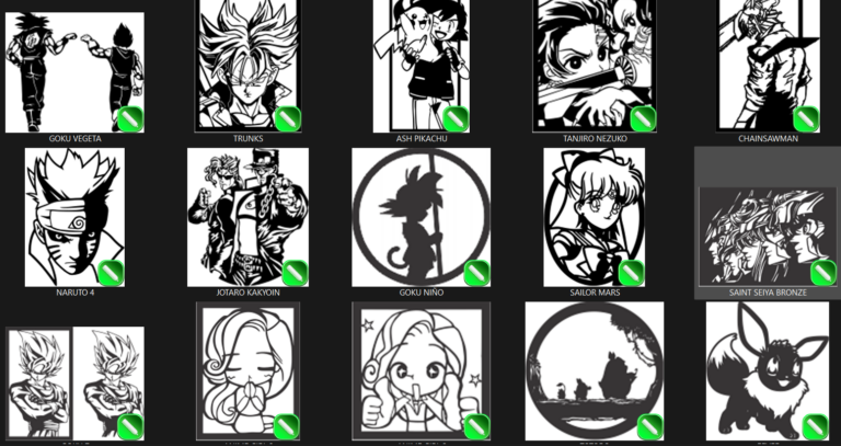 Quadros Animes